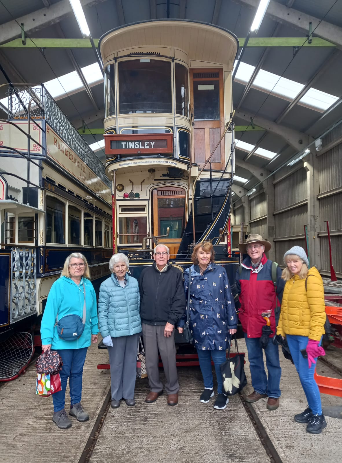 A recent trip to the Crich Museum