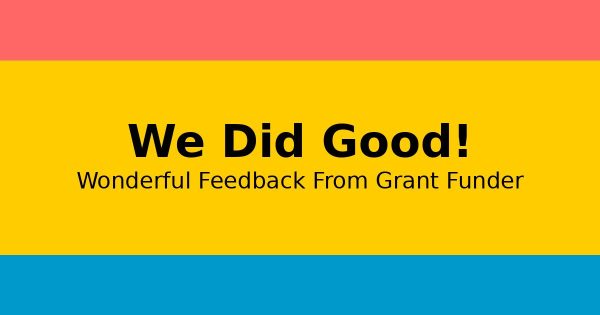 Positive Feedback From Grant Funder on Talk Cancer Project 2026